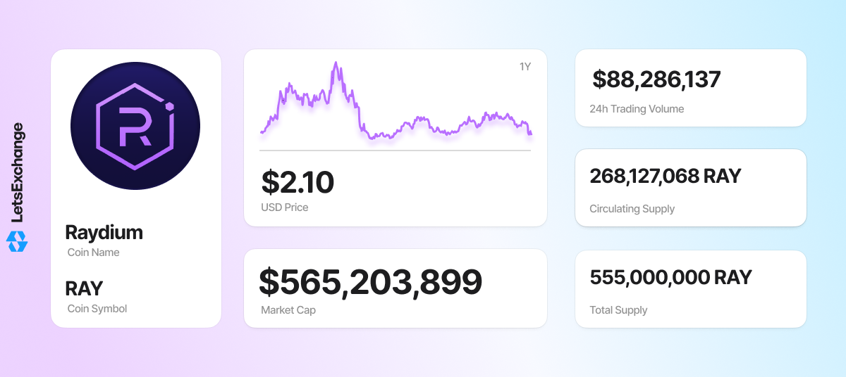 RAY coin overview