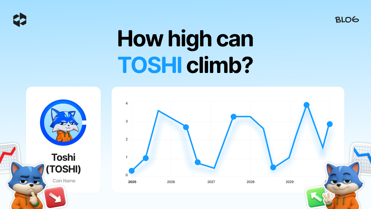 Insight into the future price of the TOSHI meme coin